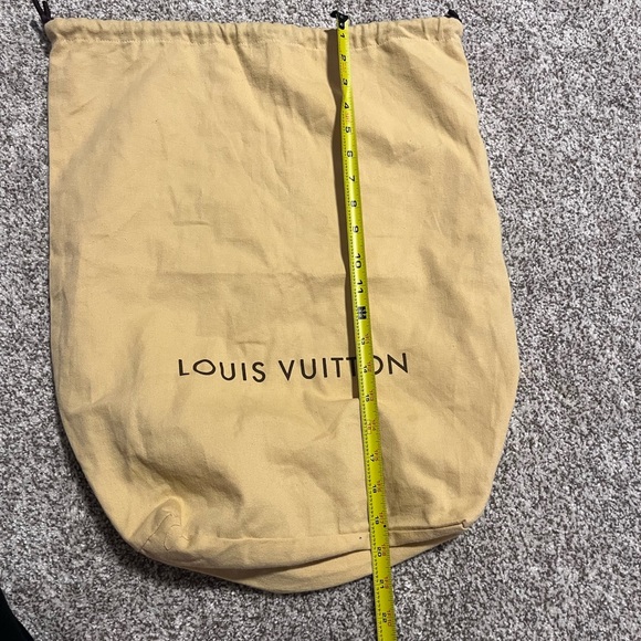 Louis Vuitton Authentic Beige Dust Bag Drawstring Storage Pouch - Picture 11 of 11